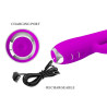 Pretty Love - Vibrateur Lapin Rechargeable Gloria Imperméable Violet